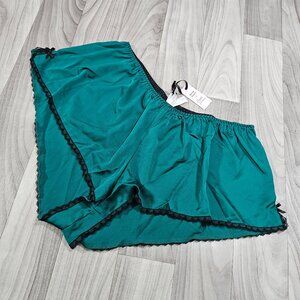 Kiss Me Deadly X Playful Promises Diana Satin French Knicker Size US 10